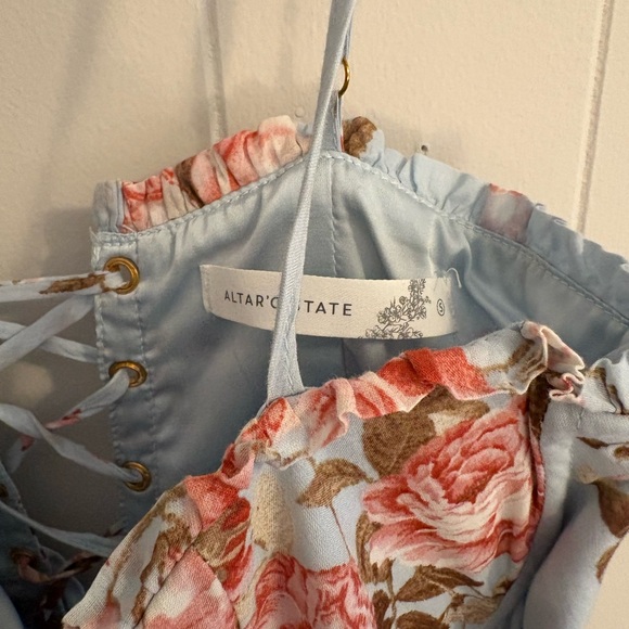 Floral Ruffle Maxi Dress - Picture 2 of 3